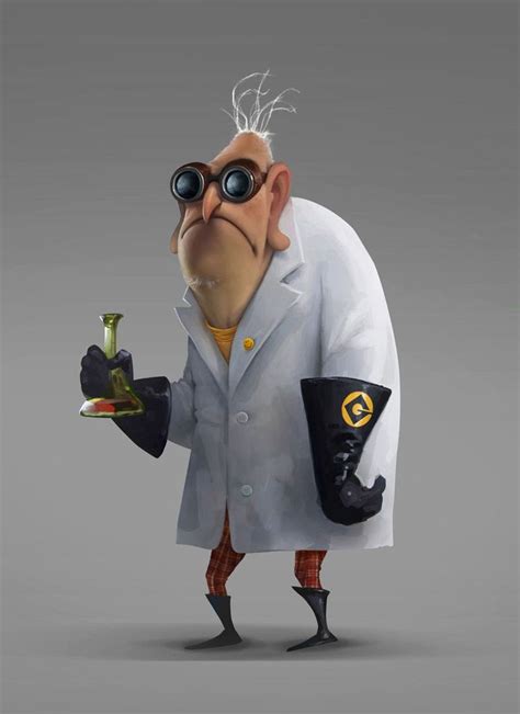 Scientist Minion Character