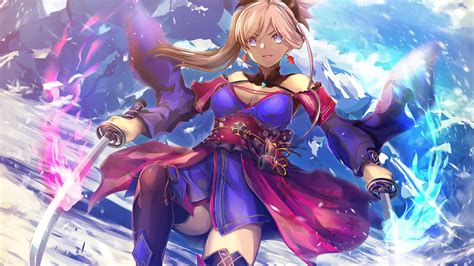 Sexy Fate Order Grand Musashi Wallpaper