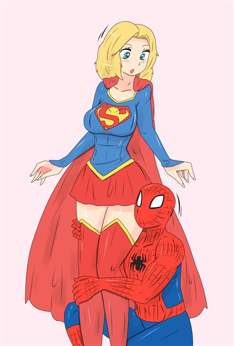 Spider Man And Supergirl