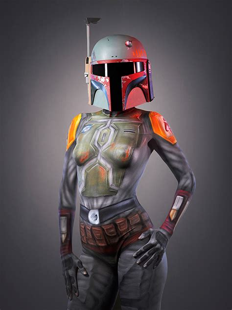 Star Wars Cosplay Female Troopers Body Paint