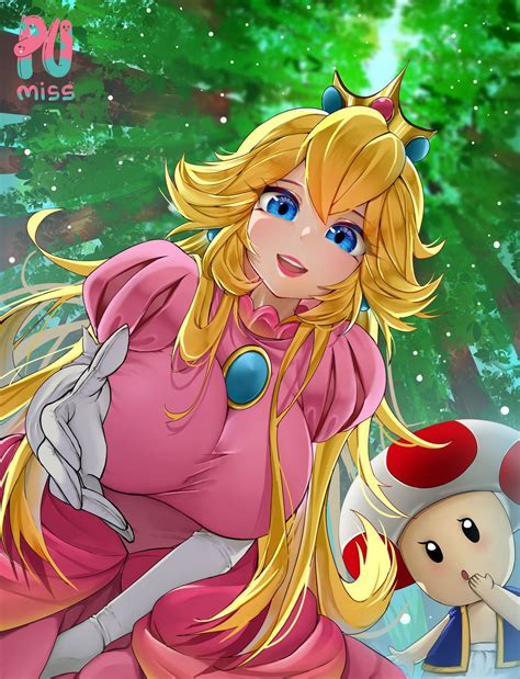 Super Mario Anime Girl
