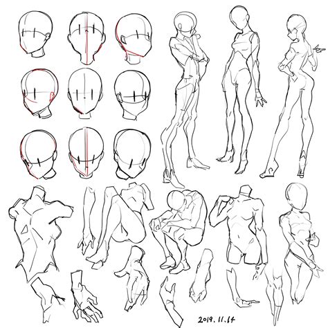 Thinking Pose Drawing Reference