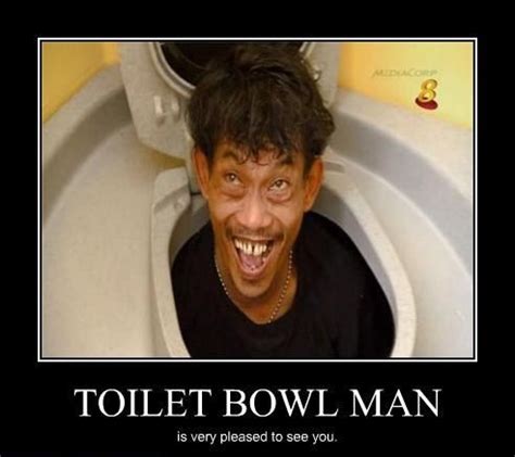 Toilet Bowl Man