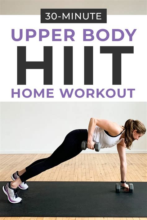 Upper Body HIIT Exercises